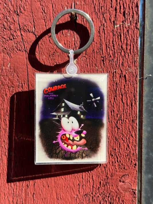 Dog keychain